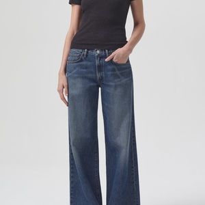Agolde clare low rise jeans